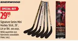 Canadian Tire Sherwood Signature Series Mini Hockey Stick, 29˝ offer