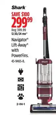 Canadian Tire Navigator Lift-Away with PowerFins offer
