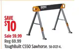 Canadian Tire ToughBuilt ToughBuilt C550 Sawhorse offer