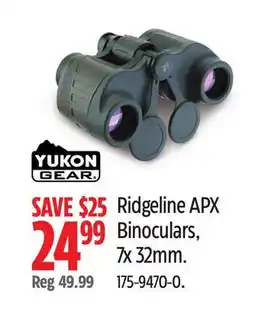 Canadian Tire Yukon Gear Ridgeline APX Binoculars offer
