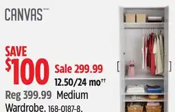 Canadian Tire Medium Wardrobe offer