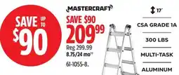 Canadian Tire CSA GRADE 1A 300 LBS MULTI-TASK ALUMINUM offer