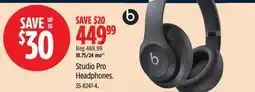 Canadian Tire Beats Studio Pro Headphones offer