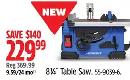 Canadian Tire 81⁄4˝ Table Saw offer