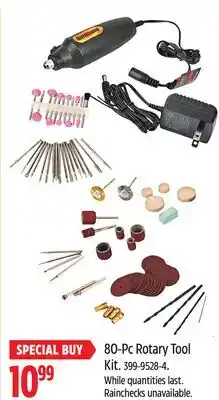 Canadian Tire Hurricane 80-Pc Rotary Tool Kit offer