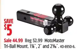Canadian Tire MotoMaster Tri-Ball Mount offer