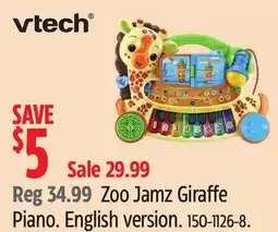 Canadian Tire Zoo Jamz Giraffe Piano offer