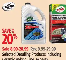 Canadian Tire Selected Detailing Products Including Ceramic Hybrid Line offer
