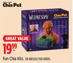 Canadian Tire Chia Pet Fun Chia Kits offer