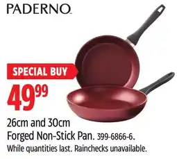 Canadian Tire 26cm and 30cm Forged Non-Stick Pan offer