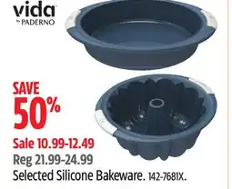 Canadian Tire Selected Silicone Bakeware offer