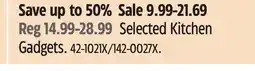 Canadian Tire Starfrit Selected Kitchen Gadgets offer