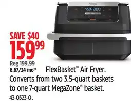 Canadian Tire FlexBasket Air Fryer offer