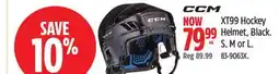 Canadian Tire CCM XT99 Hockey Helmet, Black. S, M or L offer