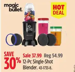 Canadian Tire Magic Bullet 12-Pc Single-Shot Blender offer
