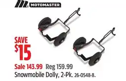 Canadian Tire MOTOMASTER Snowmobile Dolly offer