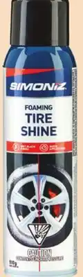 Canadian Tire Simoniz Foaming Car Tire Shine Spray offer
