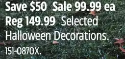 Canadian Tire Selected Halloween Decorations offer