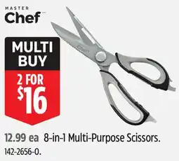 Canadian Tire 8-in-1 Multi-Purpose Scissors. 142-2656-0 offer