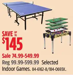 Canadian Tire NHL Selected Indoor Games offer