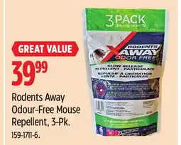 Canadian Tire Rodents Away Odour-Free Mouse Repellent, 3-Pk offer