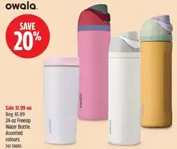 Canadian Tire Owala 24-oz Freesip Water Bottle offer