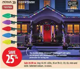 Canadian Tire Noma LEDs, 35 or 70-Ct offer