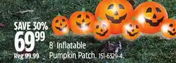 Canadian Tire For Living 8´ Inflatable Pumpkin Patch offer