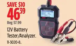 Canadian Tire 12V Battery Tester/Analyzer offer