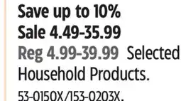 Canadian Tire Goo Gone Selected Household Products offer