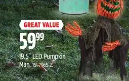 Canadian Tire 19.5˝ LED Pumpkin Man offer