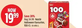 Canadian Tire Nestlé Halloween Favourites offer