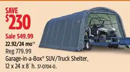 Canadian Tire Shelterlogic Garage-in-a-Box SUV/Truck Shelter offer