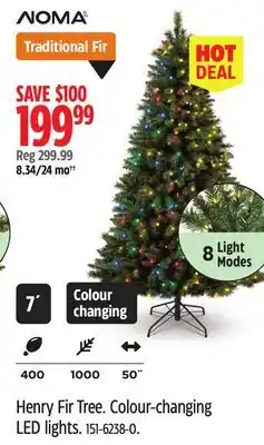 Canadian Tire Henry Fir Tree offer