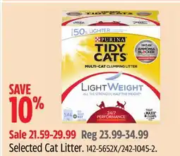 Canadian Tire Purina Selected Cat Litter offer