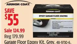 Canadian Tire Armor Coat Garage Floor Epoxy Kit offer