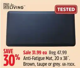 Canadian Tire For Living Anti-Fatigue Mat offer