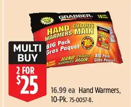 Canadian Tire Hand Warmers offer