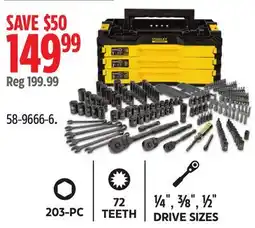Canadian Tire Stanley Socket Set offer