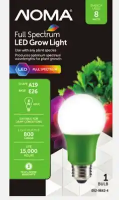 Canadian Tire Full Spectrum LED Grow Light Bulb offer