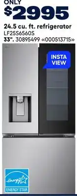 RONA 24.5 cu. ft. refrigerator offer