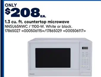 RONA Panasonic 1.3 cu. ft. countertop microwave offer
