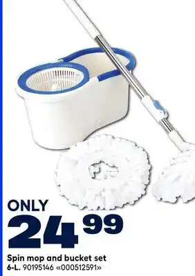 RONA Spin mop and bucket set offer