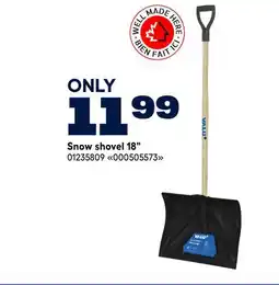 RONA Snow shovel 18 offer