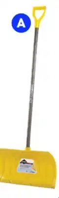 RONA Snow pusher with steel strip 21 offer