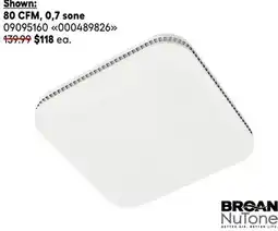 RONA 80 CFM, 0,7 sone offer