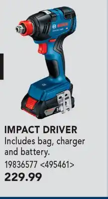 RONA BOSCH IMPACT DRIVER offer