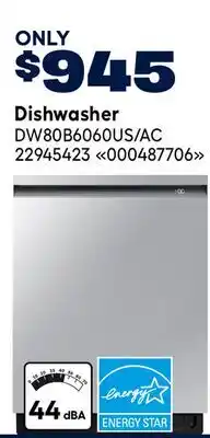 RONA SAMSUNG Dishwasher offer
