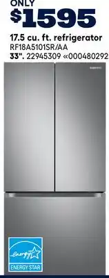 RONA 17.5 cu. ft. refrigerator 33 offer