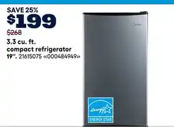 RONA Midea 3.3 cu. ft. compact refrigerator 19 offer